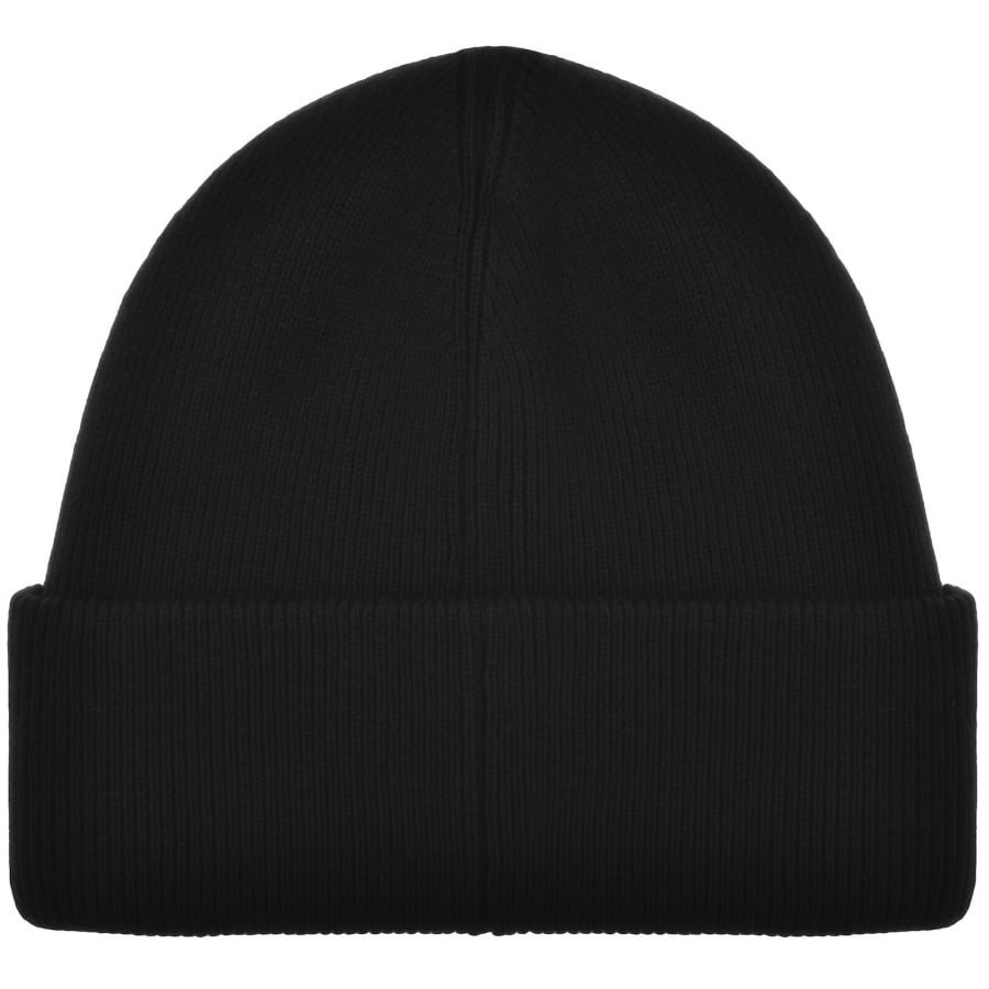 Moose Knuckles Logo Icon Wool Beanie Black | Mainline Menswear us